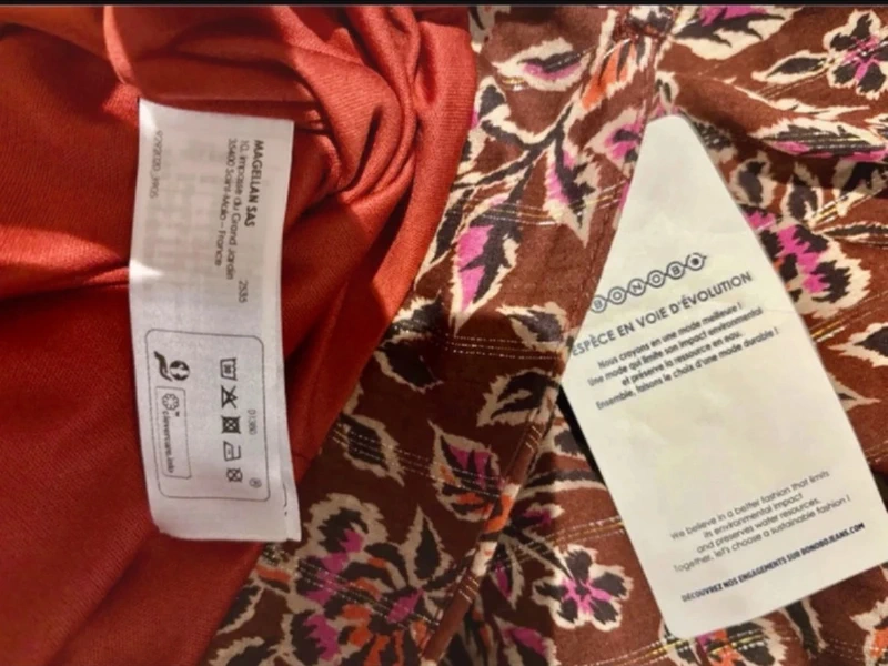 Jupe longue bohème imprimée Bonobo taille 36 neuve 🧡 - photo numéro 9