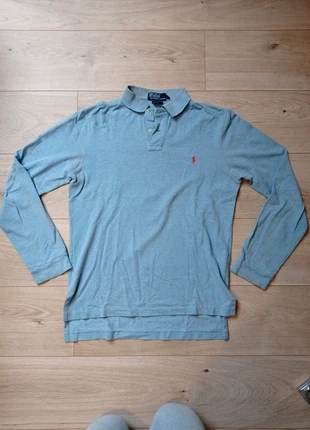 Polo manches longues Ralph Lauren bleu taille M, marque: Ralph Lauren, état: Bon état, taille: M, 13,00 €, 14,35 € Protection acheteurs (Pro) incluse