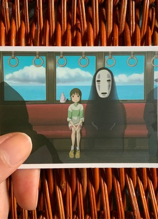 Stickers Autocollant Spirited Away / Le voyage de Chihiro Affiche extrait japonais Ghibli, brand: Studio Ghibli, condition: New without tags, €1.70, €2.49 includes Buyer Protection