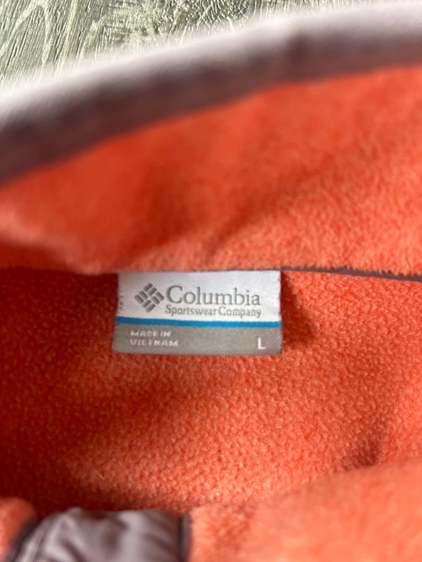 Half button up Columbia sherpa 2