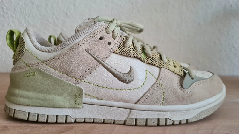 Nike dunk low disturb 2 - Green Snakeskin 2