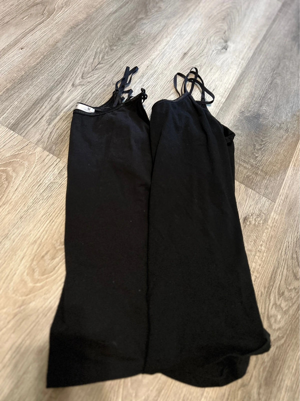 Two Pack- Black Camis 1