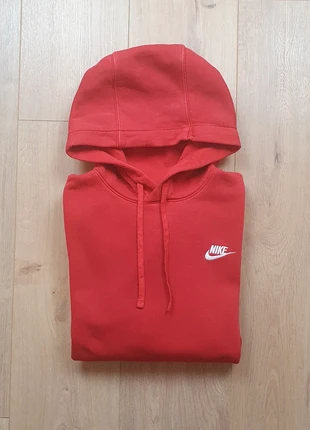 Hoodie Nike unisexe | Rouge logo brodé blanc | Taille S | bon état | VT124, brand: Nike, condizioni: Buone, taglia: S / IT 40 / EU 36, €12.95, €14.30 include la Protezione acquisti