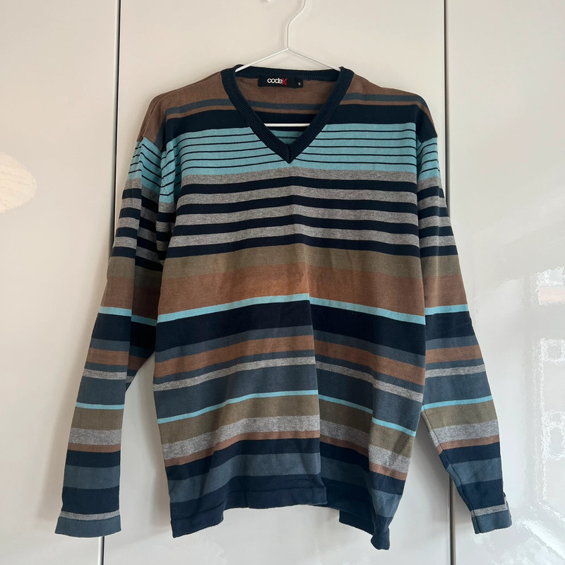 Stribet sweater 1