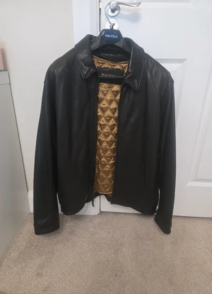 Vintage mens leather jacket  **price reduction**, brand: Marc New York, condition: Very good, size: XL, €55.00, €58.45 includes Buyer Protection