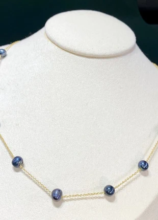 PROMO: Black pearl necklace, état: Neuf sans étiquette, 13,00 €, 14,35 € Protection acheteurs incluse