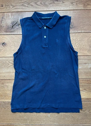 Polo Ralph Lauren sans manche délavé bleu marine - Taille M, marque: Ralph Lauren, état: Bon état, taille: M, 8,00 €, 9,10 € Protection acheteurs (Pro) incluse