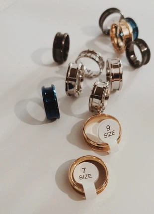 Lot de bague acier inoxydable, marque: Fait Main, état: Neuf avec étiquette, taille: Ajustable, 8,00 €, 9,10 € Protection acheteurs incluse