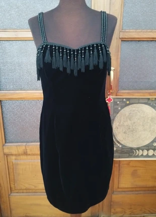 🖤 Vestido de terciopelo 🖤, marque: Katerine of London, état: Neuf sans étiquette, taille: S / 36 / 8, 20,00 €, 21,70 € Protection acheteurs incluse