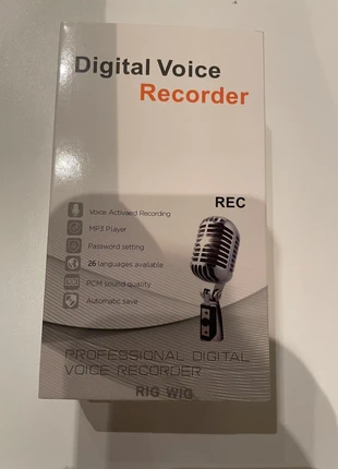 Dictaphone/ hand held recorder - pink/ red Amazon, brand: Amazon, condition: New without tags, £5.00, £5.95 includes Buyer Protection
