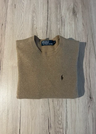 Pull marron clair Ralph Lauren | Taille S femme | 100 % laine d’agneau, marca: Ralph Lauren, estado: Muito bom, tamanho: S / 36 / 8, €60.00, €63.70 inclui Proteção do Comprador