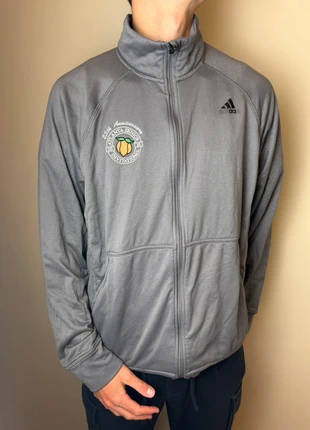 Veste Adidas Atlanta Senior zippée pour homme, taille XL , Gris, manches longues, brand: adidas, condition: Good, size: XL, €17.00, €18.55 includes Buyer Protection