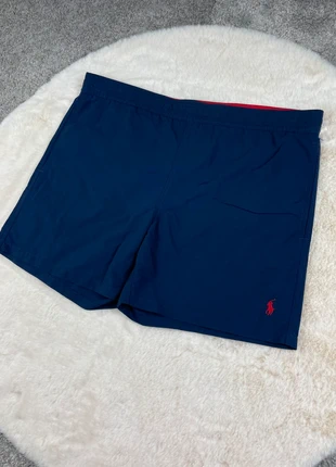 Short de Bain Ralph Lauren Bleu Marine Logo Brodé Rouge, marque: Ralph Lauren, état: Très bon état, taille: L, 32,00 €, 34,30 € Protection acheteurs (Pro) incluse