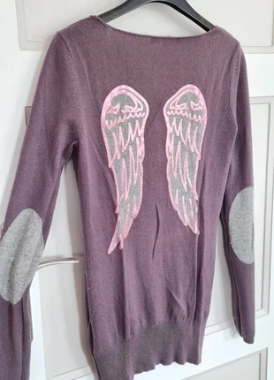 Pull mauve cachemire et mérinos, brand: Berenice, condition: Satisfactory, size: S / 36 / 8, €6.00, €7.00 includes Buyer Protection