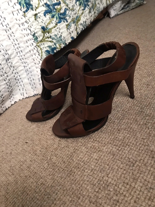 Kurt Geiger brown leather heels 4 - Vinted