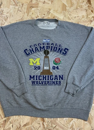 Vintage 2000s Michigan Wolverines Big Ten Sweatshirt Football 2004 Lee Sport XXL, brand: Lee Sport, condition: Very good, size: XXL, £19.99, £21.69 includes Buyer Protection Pro