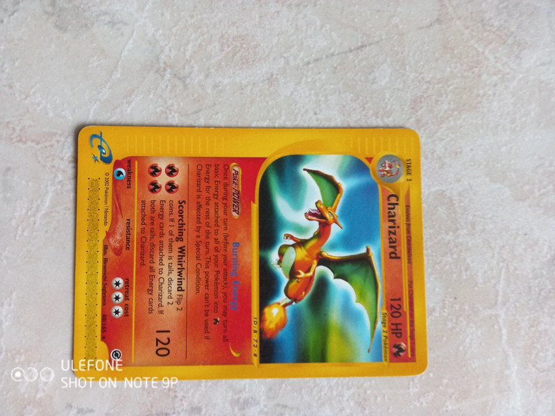 Charizard (40/165), Busca de Cards