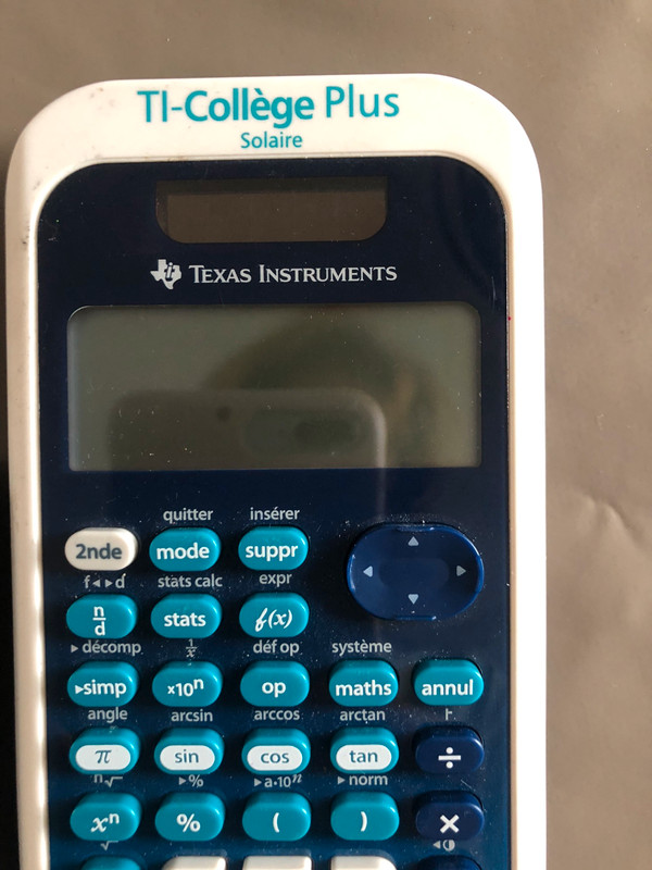 Calculatrice Collège Texas Instrument
