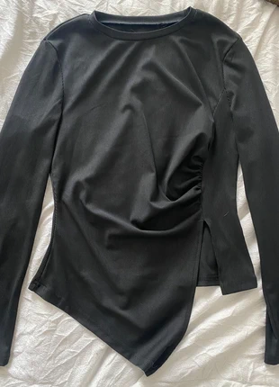 Haut manche longue - haut élégant - haut cintré - haut asymétrique, merk: Shein, staat: Heel goed, maat: S / 36 / 8, € 6,00, € 7,00 inclusief Kopersbescherming