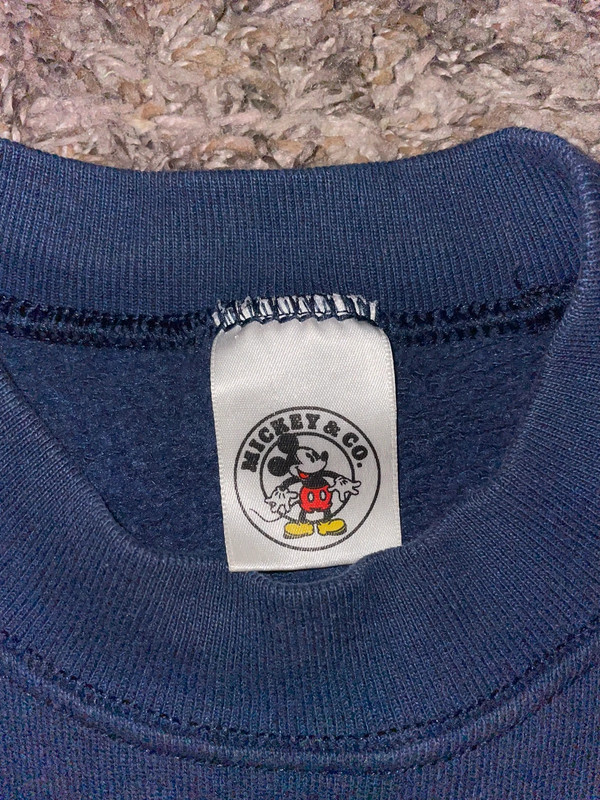 Vintage 90s Mickey Mouse Crewneck Sweatshirt 3