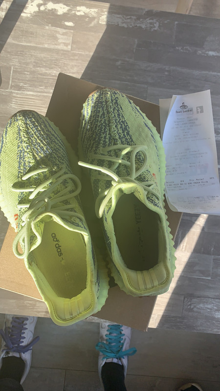 Yeezy jaune fluo 41 EU Vinted