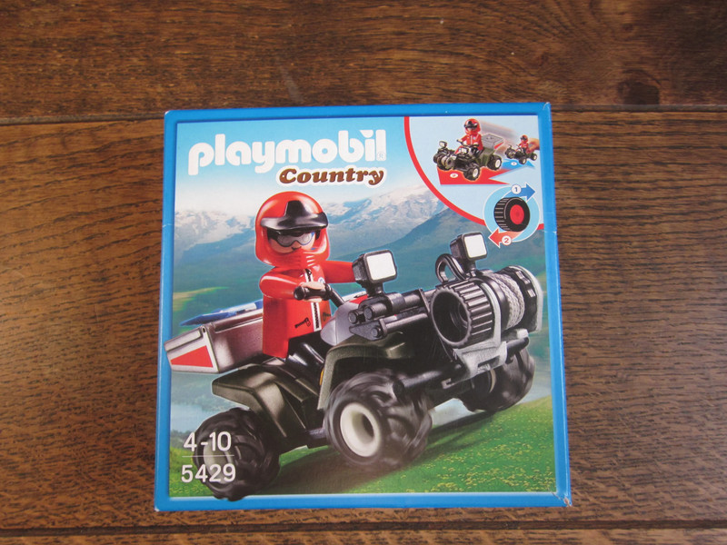 SECOURISTE ET QUAD - PLAYMOBIL