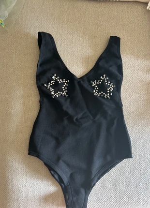 Black swimsuit with stars size S/M, marke: Luxory Lane, zustand: Neu, größe: S / 36 / 8, 5,00 €, 5,95 € inklusive Vinted-Käuferschutz