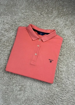 Salmon/ pink GANT polo femmes - S, merk: GANT, staat: Nieuw zonder prijskaartje, maat: S / 36 / 8, € 7,50, € 8,58 inclusief Kopersbescherming