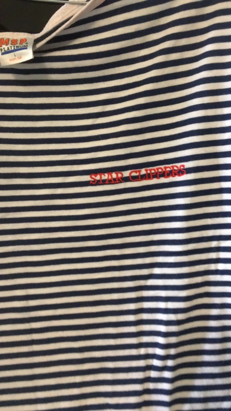 T-shirt marin MSP Platinium Taille L star clipper en très bon état - photo numéro 2