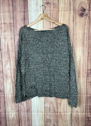 LRL Lauren Jeans Co. Speckled Knit Boat Neck Sweater - Size S (Cotton Blend), marque: Ralph Lauren, état: Très bon état, taille: S / 36 / 8, 28,00 €, 30,10 € Protection acheteurs incluse