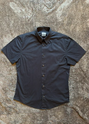 Camicia Calvin Klein Uomo Nera a Maniche Corte – Eleganza Minimal perfetta per l’estate, marque: Calvin Klein, état: Neuf sans étiquette, taille: M, 22,00 €, 23,80 € Protection acheteurs incluse