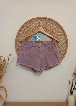 Short vaquero en color lavanda de la marca Green Coast, talla 38., marque: Green Coast, état: Très bon état, taille: M / 38 / 10, 10,00 €, 11,20 € Protection acheteurs incluse