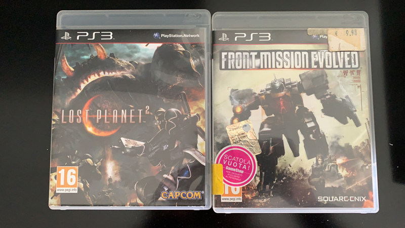 Giochi Ps3 Front Mission Evolved e Lost Planet 2