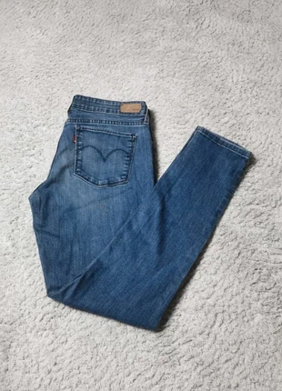 Jean Levi’s Skinny – Taille 10 / 30 (FR 40) Bleu, merk: Levi's, staat: Heel goed, maat: L / 40 / 12, € 18,00, € 19,60 inclusief Kopersbescherming