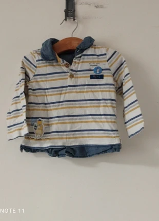 Polo manches longues, merk: Sergent Major, staat: Heel goed, maat: 12-18 maanden / 80 cm, € 3,00, € 3,85 inclusief Kopersbescherming