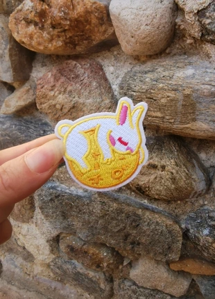 Patch thermocollant lapin planète espace animaux broderie, estado: Muy bueno, 1,90 €, 2,70 € Protección al comprador Pro incluida
