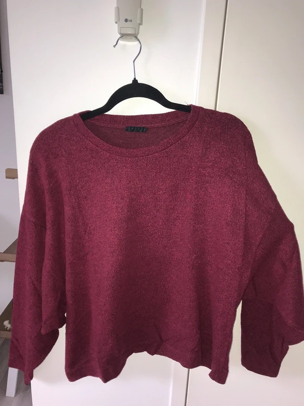 Pull bordeau - photo numéro 2