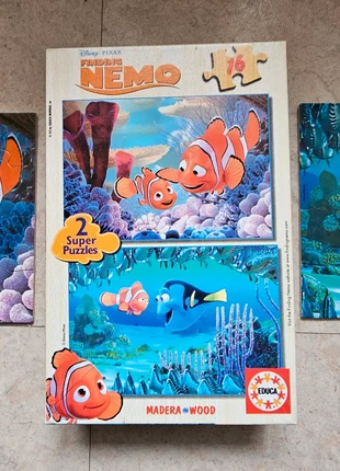 2 puzzles 16 pièces de Némo Dysney pixar pour enfants, marca: Educa, estado: Muy bueno, 3,00 €, 3,85 € Protección al comprador incluida