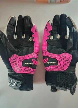 Gants moto xs femelle cuir noir rose Ixon, brand: IXON, condition: Very good, size: XS, €25.00, €26.95 includes Buyer Protection Pro