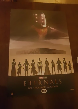 Poster Eternals, staat: Nieuw zonder prijskaartje, € 10,00, € 11,20 inclusief Kopersbescherming