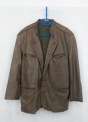 Archive Leather Blazer Jacket Vintage 90s Retro Office Siren, brand: Vintage Dressing, condizioni: Buone, taglia: M / IT 42 / EU 38, €17.00, €18.55 include la Protezione acquisti