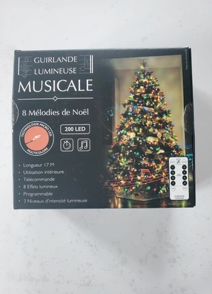 Guirlande lumineuse et musicale, condition: New with tags, €12.00, €13.30 includes Buyer Protection