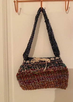Petit sac crochet multicolore, condition: New without tags, €8.00, €9.10 includes Buyer Protection
