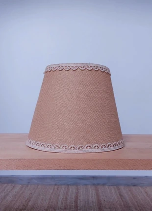 Abat-jour vintage toile de jute, marque: toile de jute, état: Très bon état, 15,00 €, 16,45 € Protection acheteurs incluse