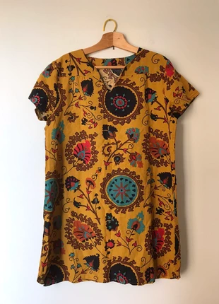 Vestito afro 100%cotone handmade tg XL , marque: Handmade, état: Très bon état, taille: XL / 42 / 14, 22,00 €, 23,80 € Protection acheteurs incluse