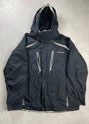 Veste Manteau Imperméable Columbia Taille XXL Homme à Capuche Full Zip Noir Jacket Interchange, brand: Columbia, condition: Very good, size: XXL, €40.00, €42.70 includes Buyer Protection Pro