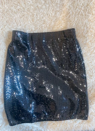 Jupe moulante sequin paillette, marke: Tally Weijl, zustand: Sehr gut, größe: S / 36 / 8, 12,00 €, 13,30 € inklusive Vinted-Käuferschutz