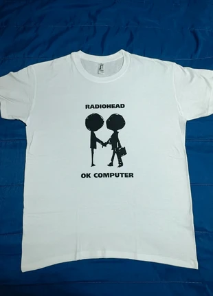 T-shirt unisex Radiohead Ok Computer varie taglie S-M-L-XL, marca: sol's, estado: Novo sem etiquetas, tamanho: M, €17.00, €18.55 inclui Proteção do Comprador