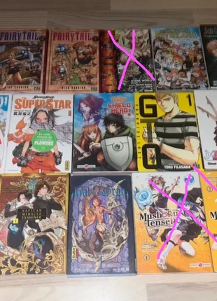 Lot de 16 mangas différents, état: Très bon état, 30,00 €, 32,20 € Protection acheteurs incluse