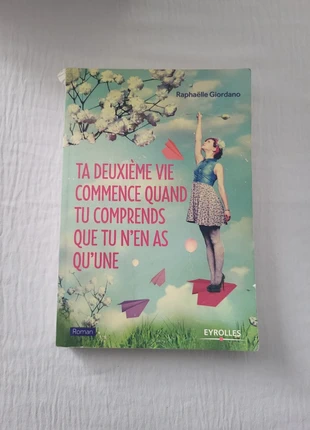 Ta deuxième vie commence quand tu comprend que tu n'en as qu'une, estado: Satisfatório, €1.00, €1.75 inclui Proteção do Comprador